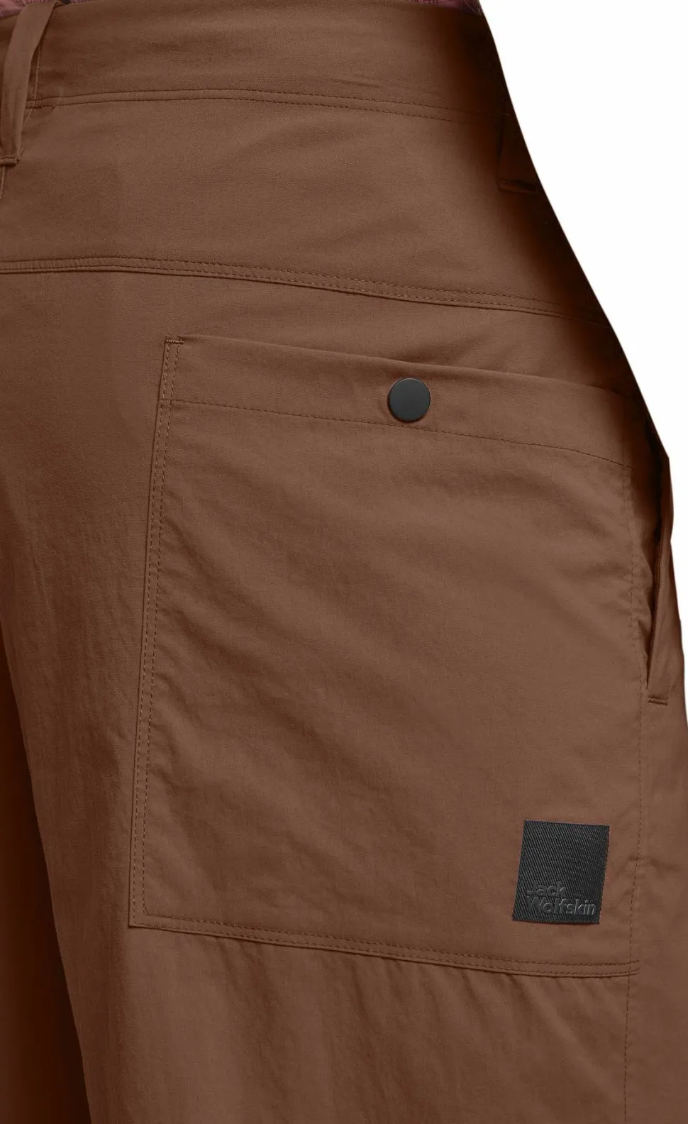 Jack Wolfskin Men's Desert Shorts Dark Rust