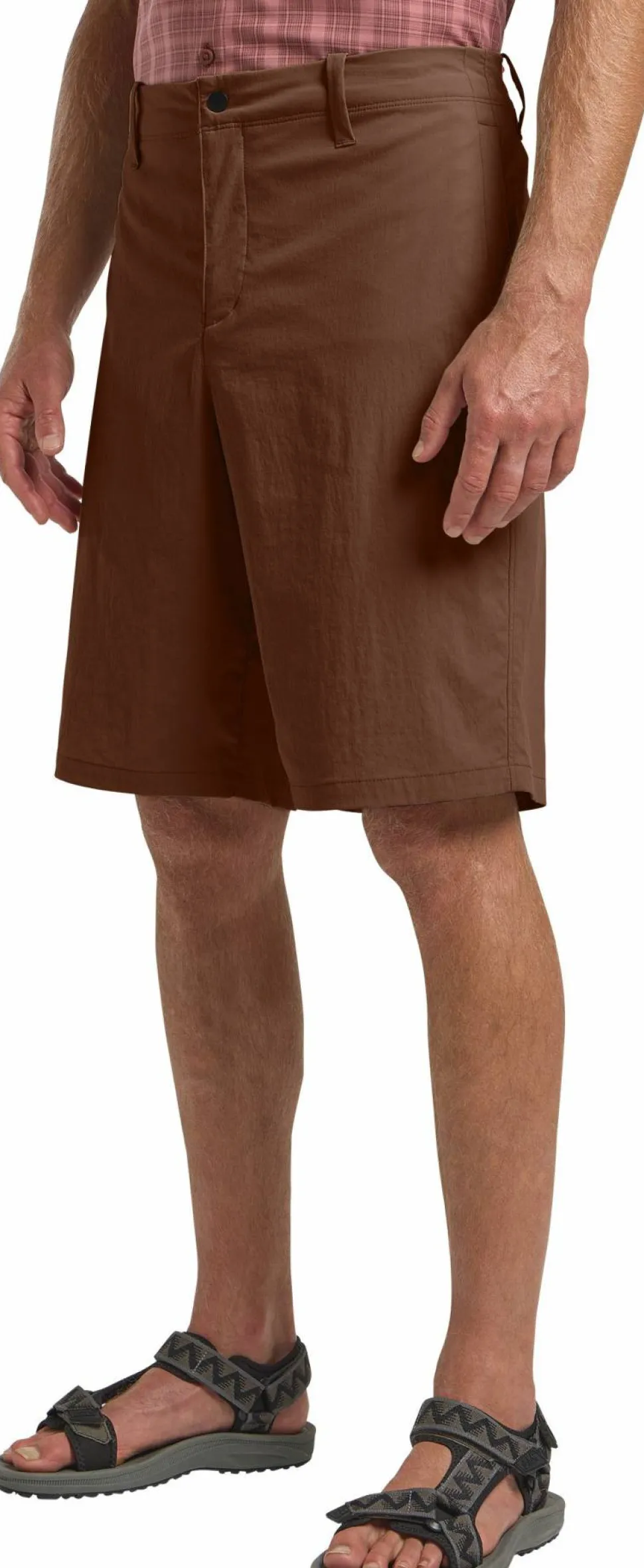 Jack Wolfskin Men's Desert Shorts Dark Rust