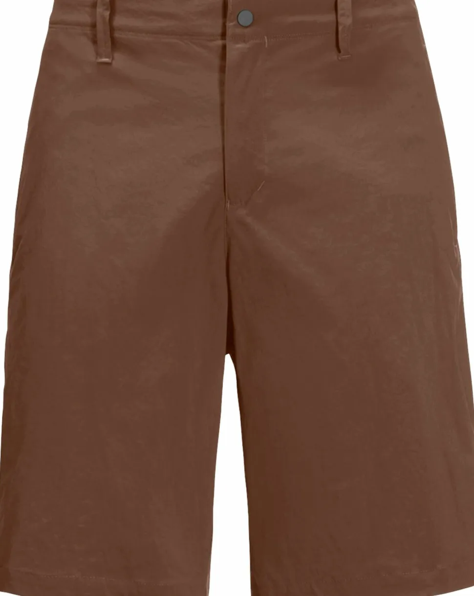 Jack Wolfskin Men's Desert Shorts Dark Rust