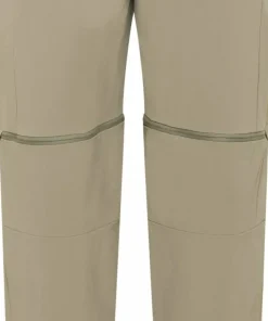 Jack Wolfskin Men's Hikeout Zip Off Pants Stone