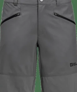 Jack Wolfskin Men's Hiking Alpine Shorts Slate