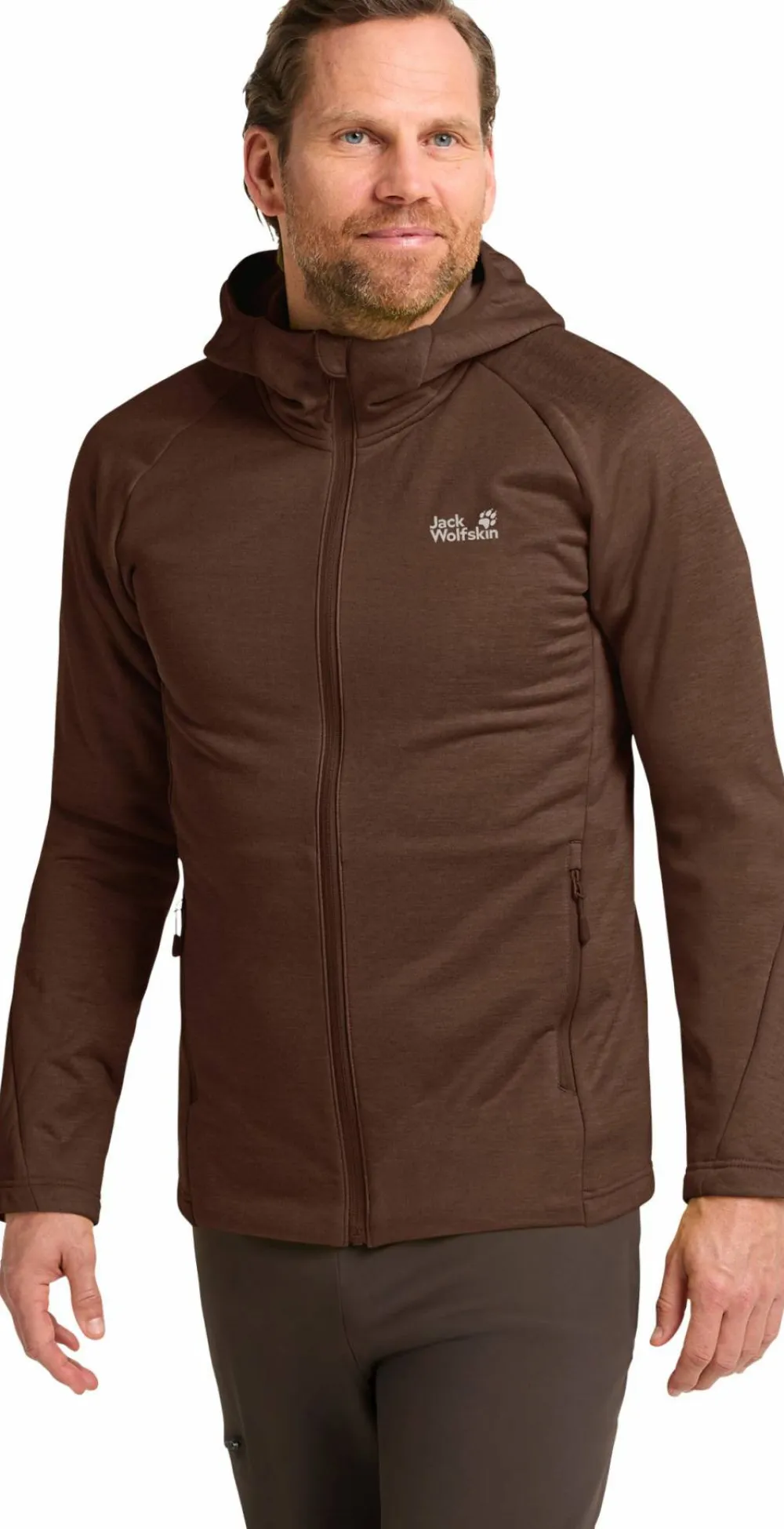 Clearance Men's Peak District Hooded Full Zip Herrjackor