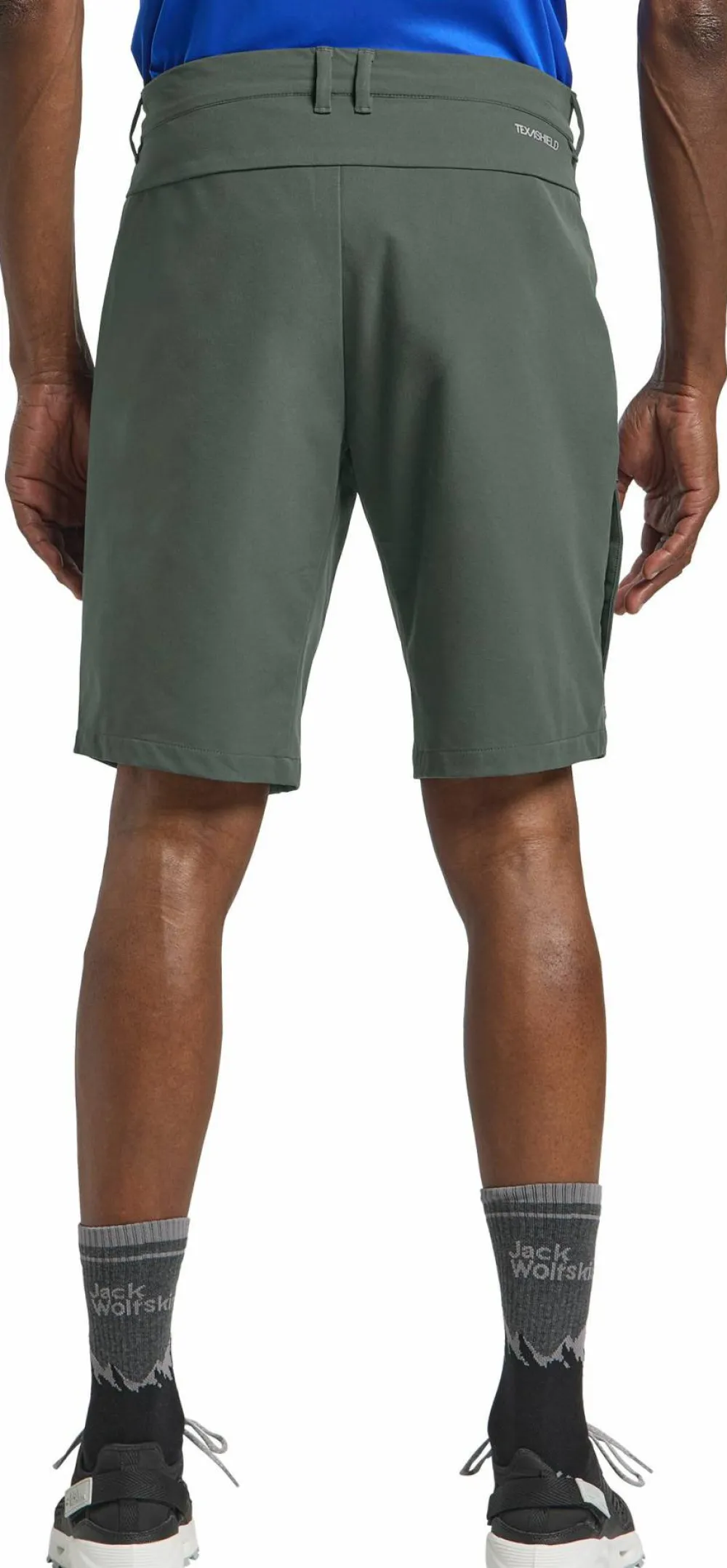 Jack Wolfskin Men's Pico Trail Shorts Slate Green Best