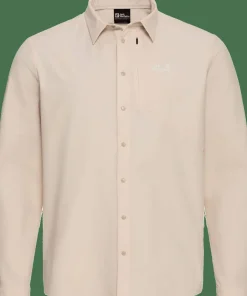 Jack Wolfskin Men's Prelight Suncool Ls Shirt Oyster