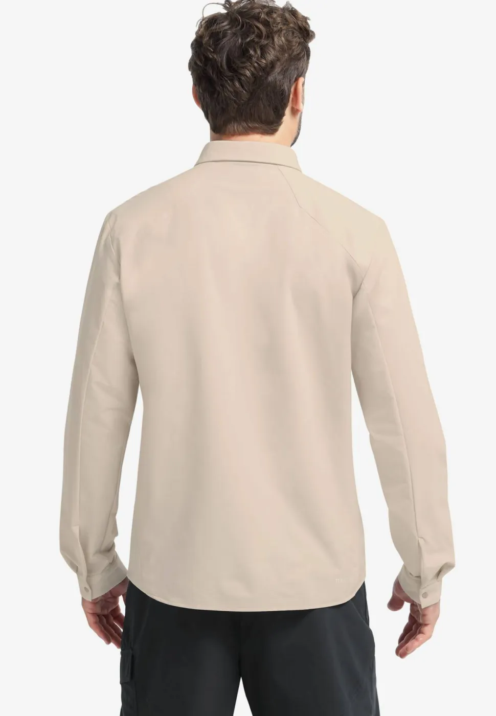 Jack Wolfskin Men's Prelight Suncool Ls Shirt Oyster