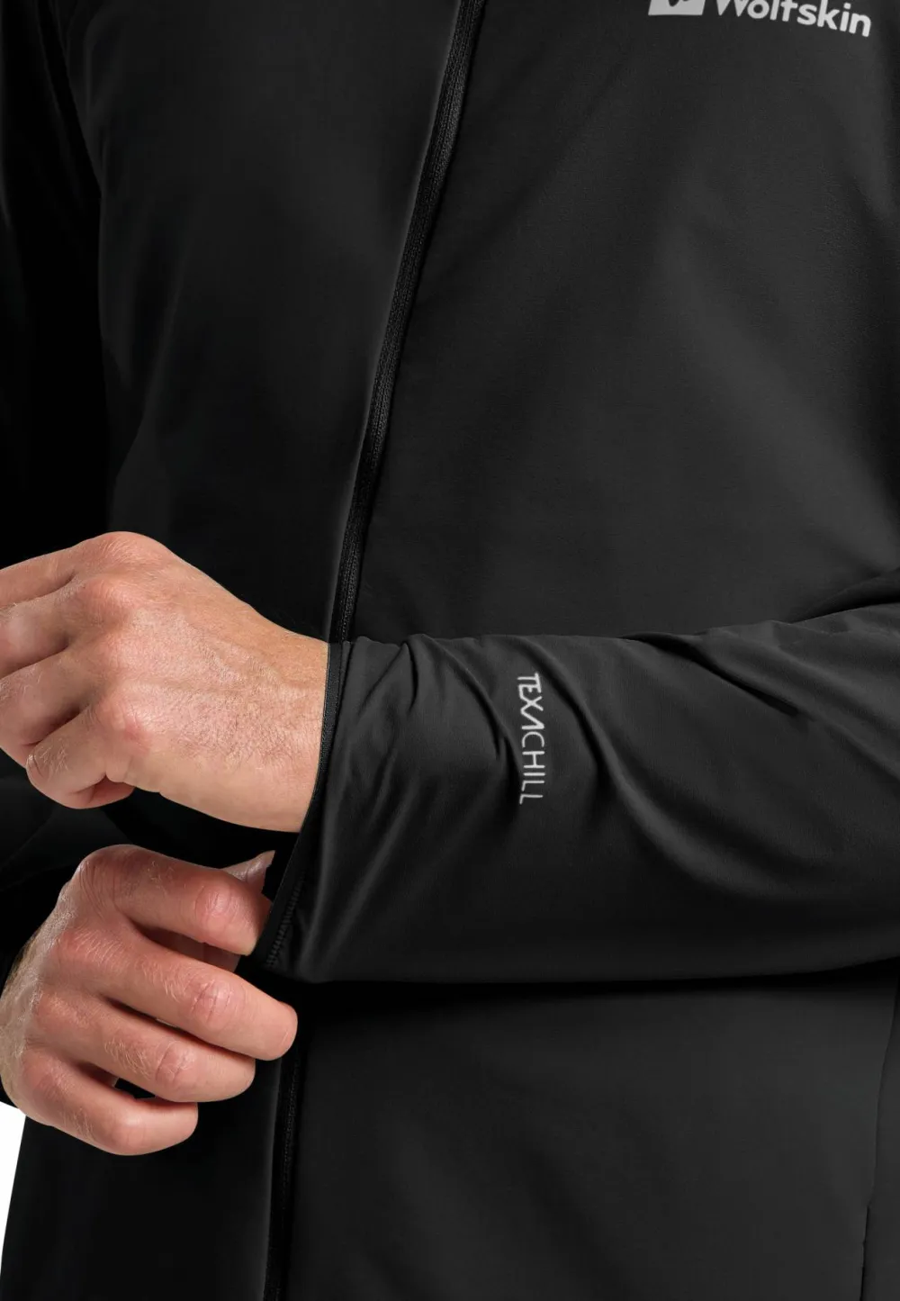 Jack Wolfskin Men's Prelight Stride Jacket Black Sale