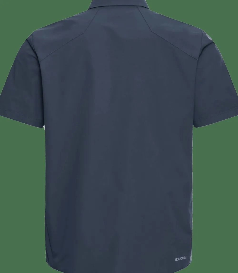 Jack Wolfskin Men's Prelight Suncool Shirt Midnight Sky