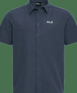 Jack Wolfskin Men's Prelight Suncool Shirt Midnight Sky