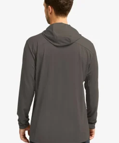 Jack Wolfskin Men's Prelight Suncool Hoody Flint Best