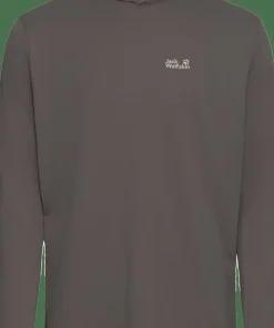 Jack Wolfskin Men's Prelight Suncool Hoody Flint Best