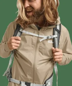 Jack Wolfskin Men's Prelight 2.5l Layer Jacket Hazel Wood
