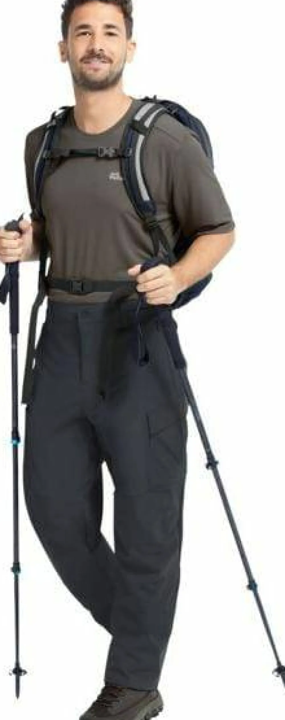 Jack Wolfskin Men's Ridge Hike Pants Phantom Discount