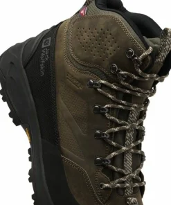 Jack Wolfskin Men's Terraquest Arctic Texapore Mid Cold Coffee