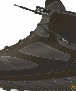 Jack Wolfskin Men's Terraventure Texapore Mid Black Best