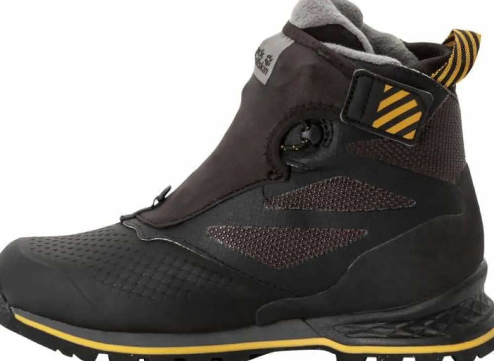Jack Wolfskin Women's 1995 Series Texapore Mid Black / Burly Yellow XT Best