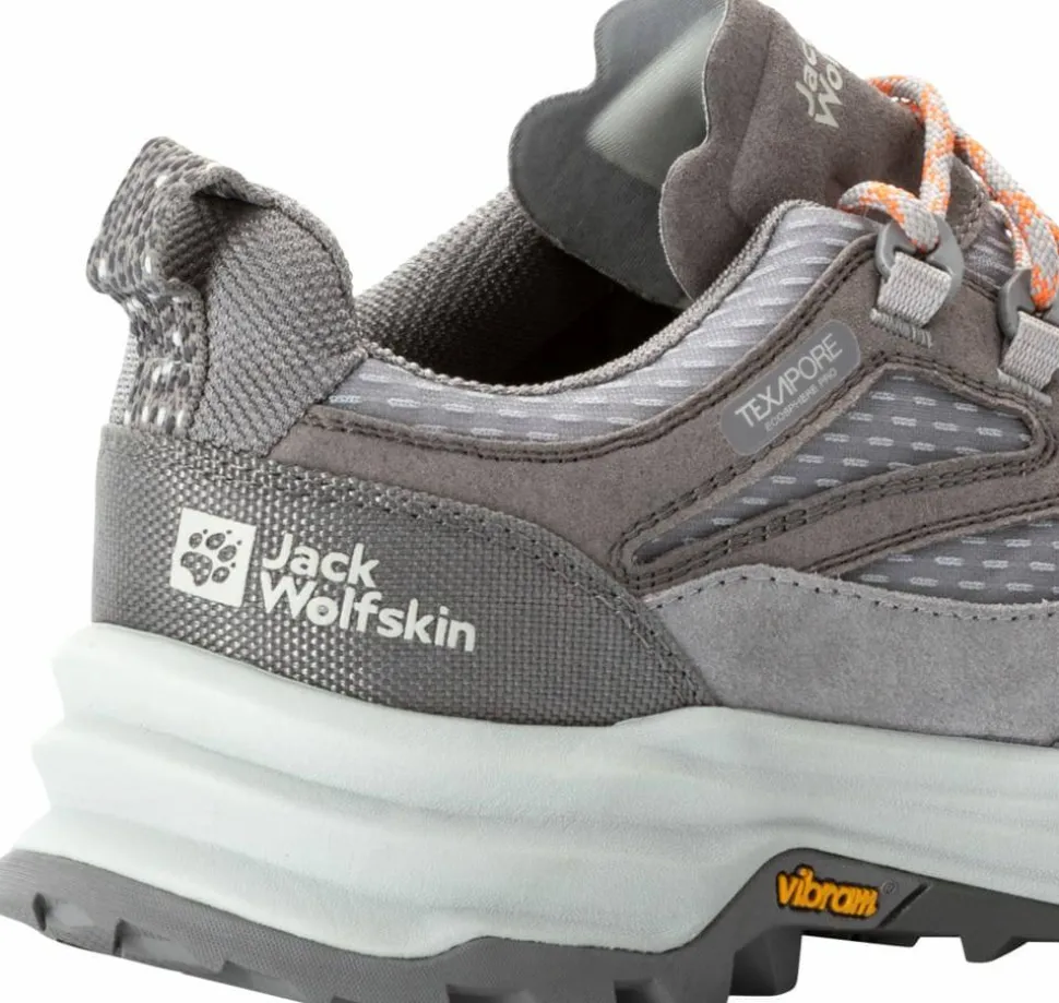 Jack Wolfskin Women's Cyrox Texapore Low Pebble