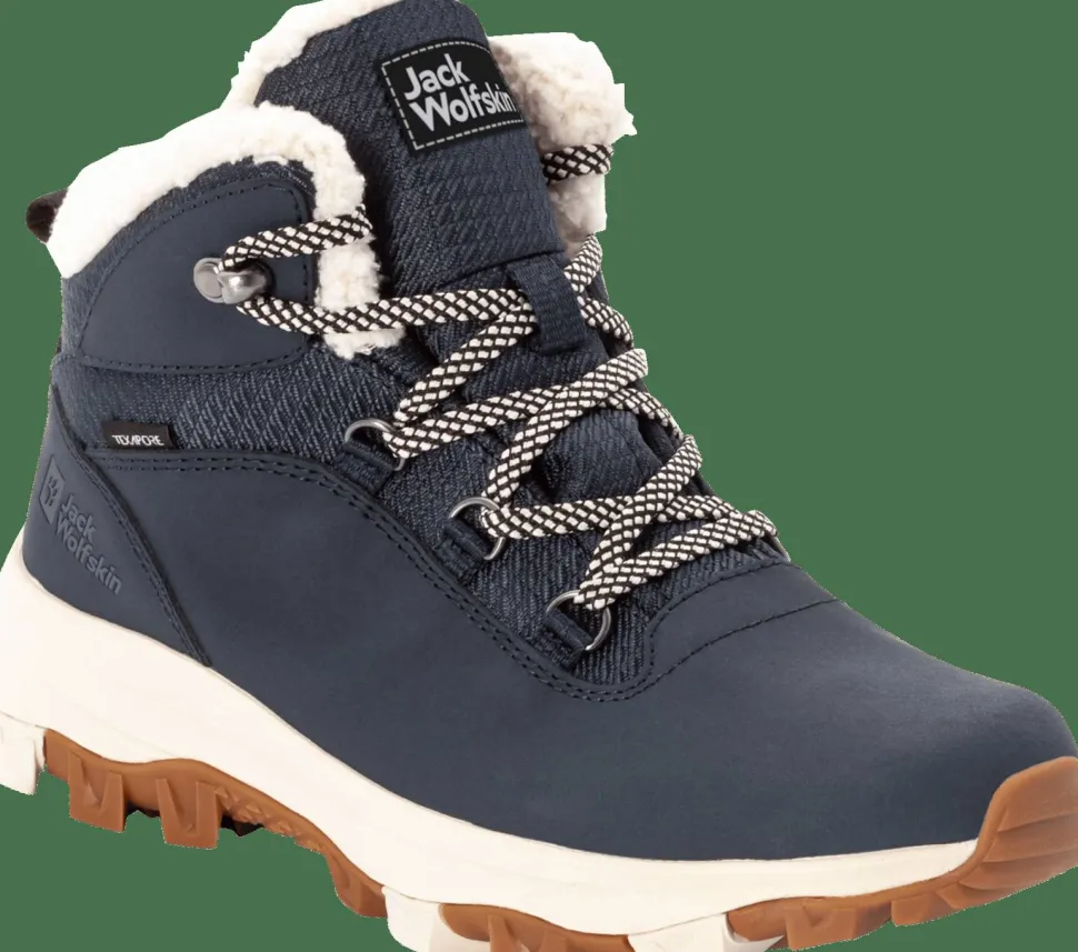 Jack Wolfskin Women's Everquest Texapore Mid Dark Blue/Off-White