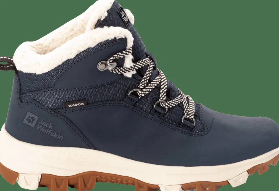 Jack Wolfskin Women's Everquest Texapore Mid Dark Blue/Off-White