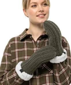 Women's Highloft Knit Mitten Handskar & Vantar Dam