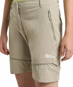 Jack Wolfskin Women's Hikeout Zip Off Pants Stone Outlet