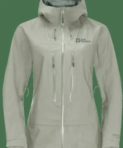 Jack Wolfskin Women's Kammweg 3-Layer Jacket Mint Leaf