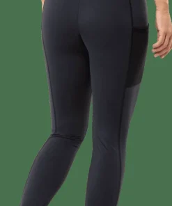 Jack Wolfskin Women's Klintal Tights Black Best