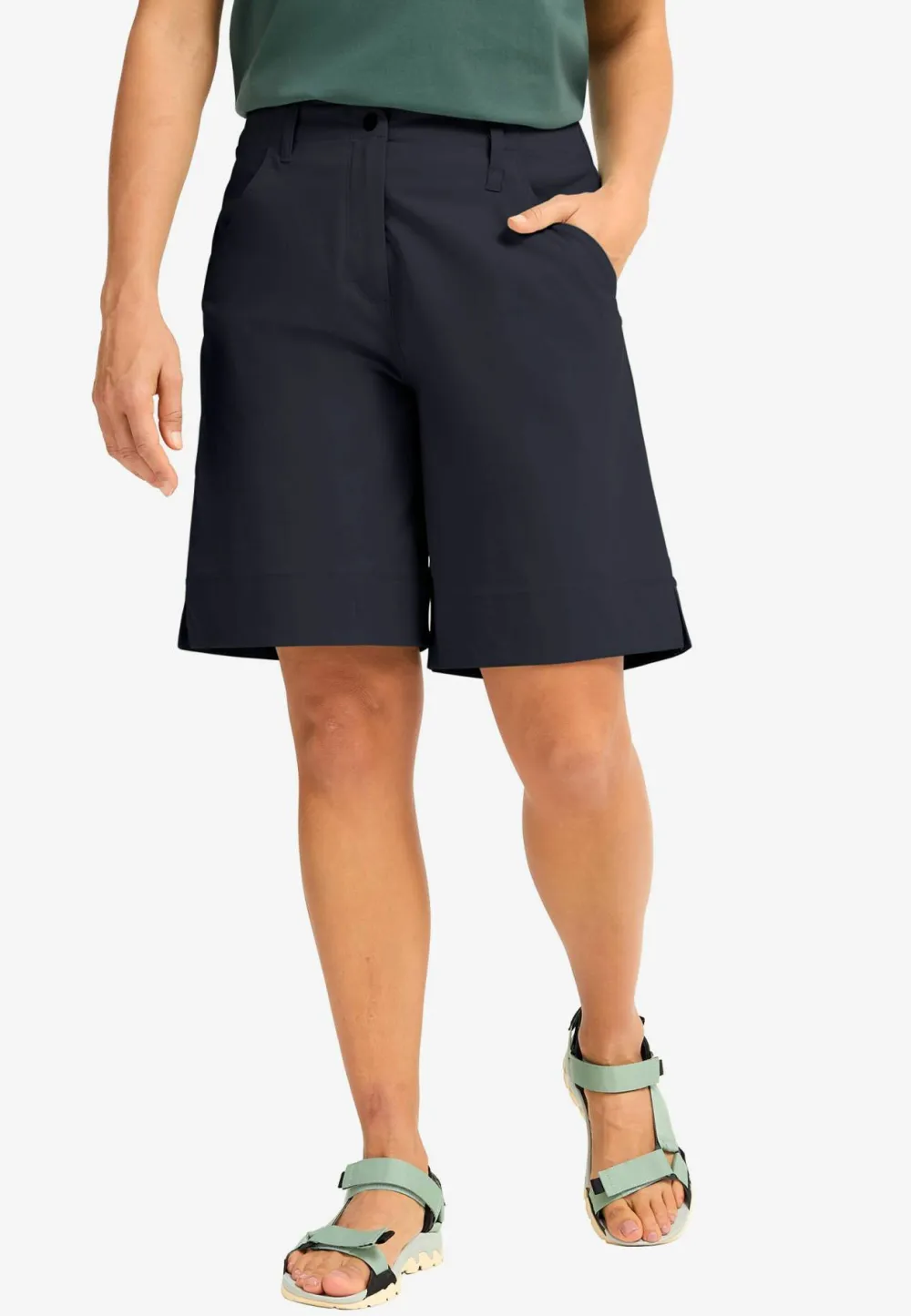 Jack Wolfskin Women's Mahani Shorts Dark Navy Outlet