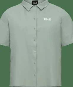 Jack Wolfskin Women's Prelight Suncool Shirt Green Zinnia