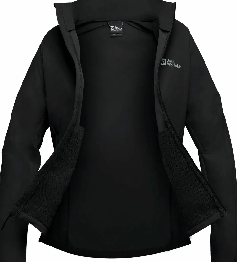 Jack Wolfskin Women's Prelight Stride Jacket Black