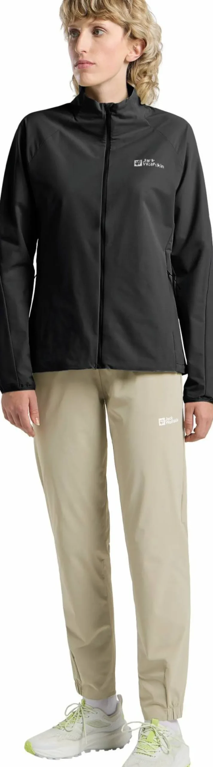 Jack Wolfskin Women's Prelight Stride Jacket Black