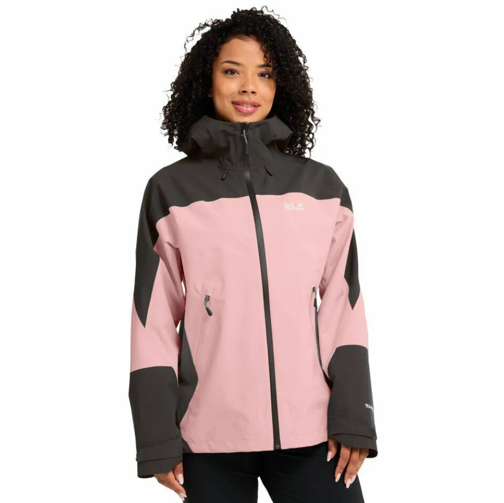 Jack Wolfskin Women's Rockpaw 3L Jacket Rosegarden Best