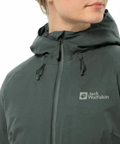 Jack Wolfskin Women's Stirnberg Insulated Jacket Slate Green Outlet