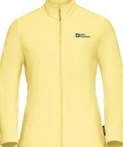 Jack Wolfskin Women's Taunus Full Zip Lemon Ice