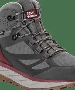 Jack Wolfskin Women's Terraventure Texapore Mid Dark Maroon Sale