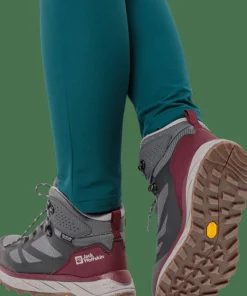 Jack Wolfskin Women's Terraventure Texapore Mid Dark Maroon Sale
