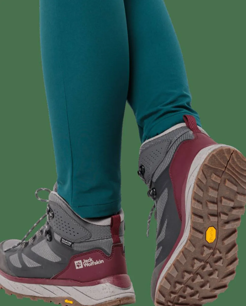 Jack Wolfskin Women's Terraventure Texapore Mid Dark Maroon Sale