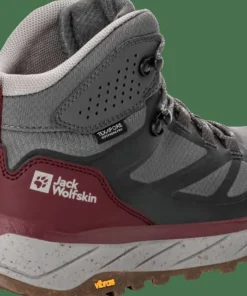Jack Wolfskin Women's Terraventure Texapore Mid Dark Maroon Sale
