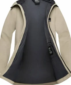 Jack Wolfskin Women's Terraview 2L Parka Stone