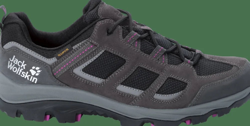 Jack Wolfskin Women's Vojo 3 Texapore Low Dark Steel/Purple dark steel / purple Best