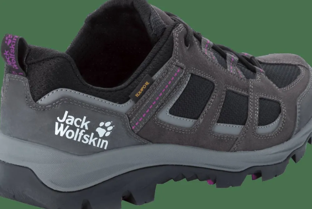 Jack Wolfskin Women's Vojo 3 Texapore Low Dark Steel/Purple dark steel / purple Best
