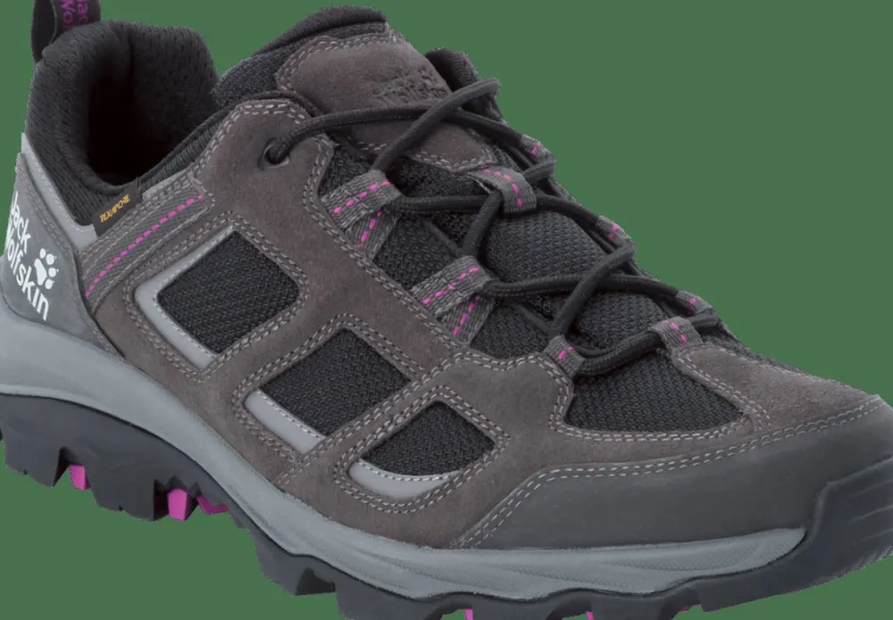 Jack Wolfskin Women's Vojo 3 Texapore Low Dark Steel/Purple dark steel / purple Best