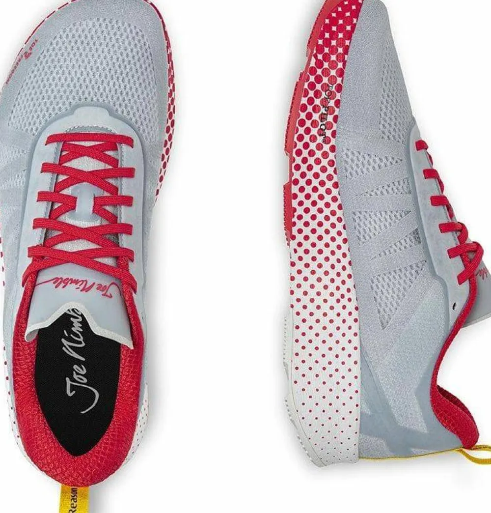 Joe Nimble Men's Addict Pro-R Grey/Red Hot
