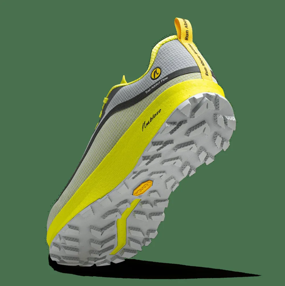 Joe Nimble Men's Trail Addict Flow+ Yellow/Grey II New