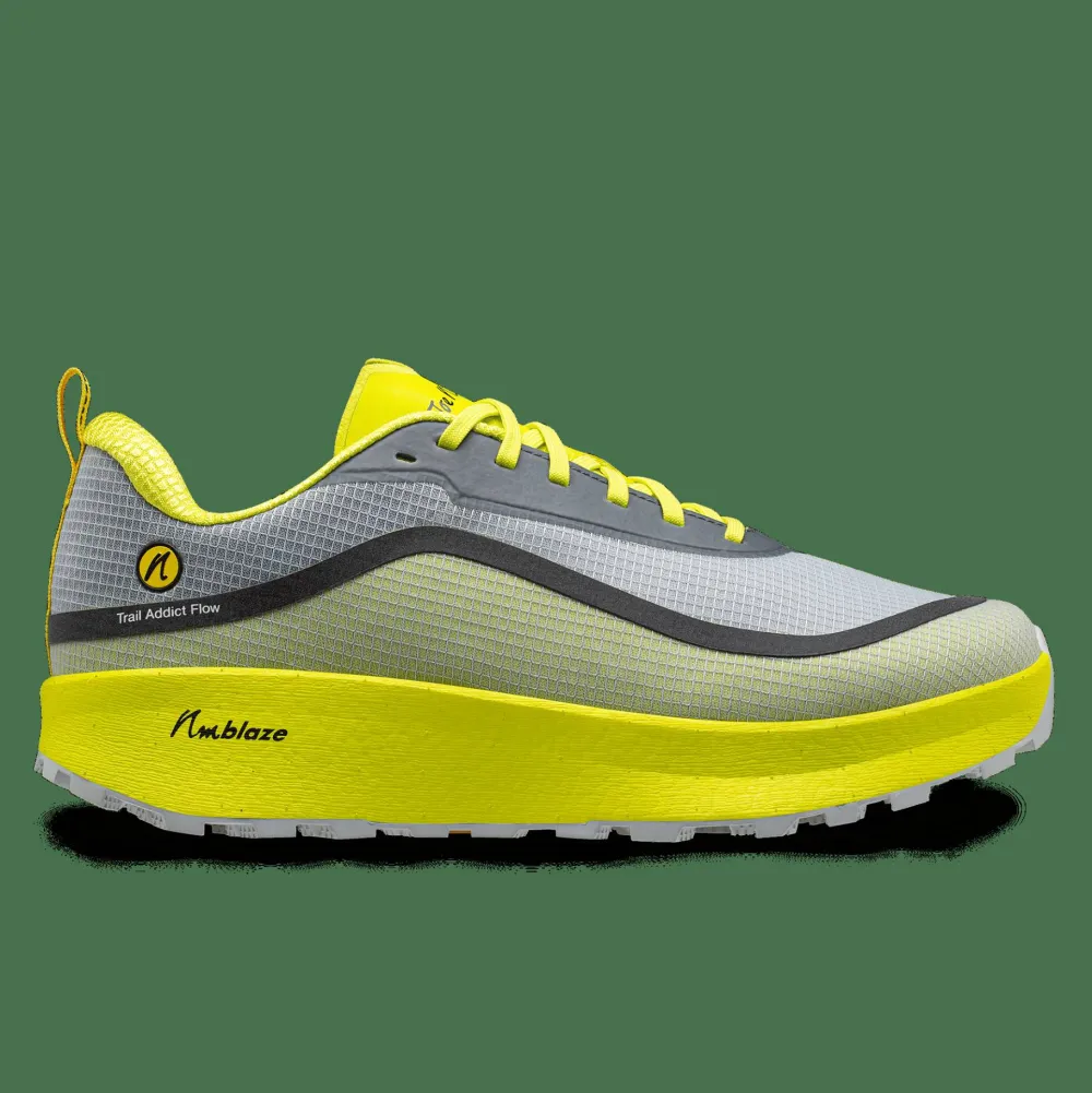 Joe Nimble Men's Trail Addict Flow+ Yellow/Grey II New