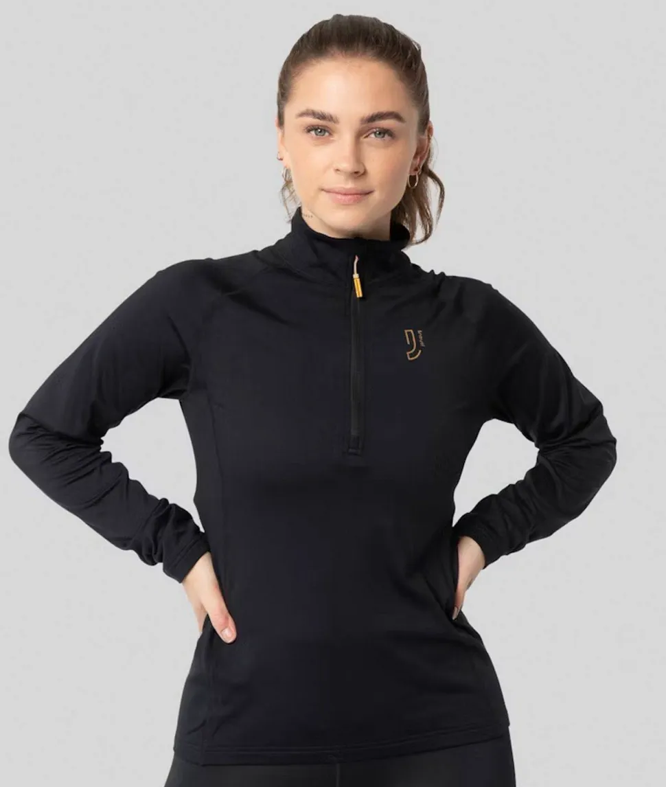 Johaug Women's Elemental Half Zip Black