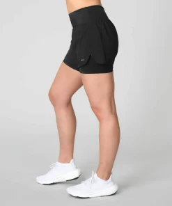 Johaug Women's Impact Shorts 2 In 1 Black New