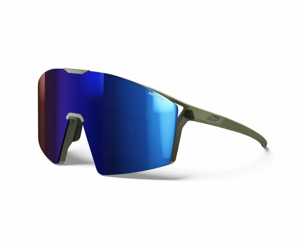 Julbo Edge Cover Army Green/black Reactiv 2-4 Blue Flash