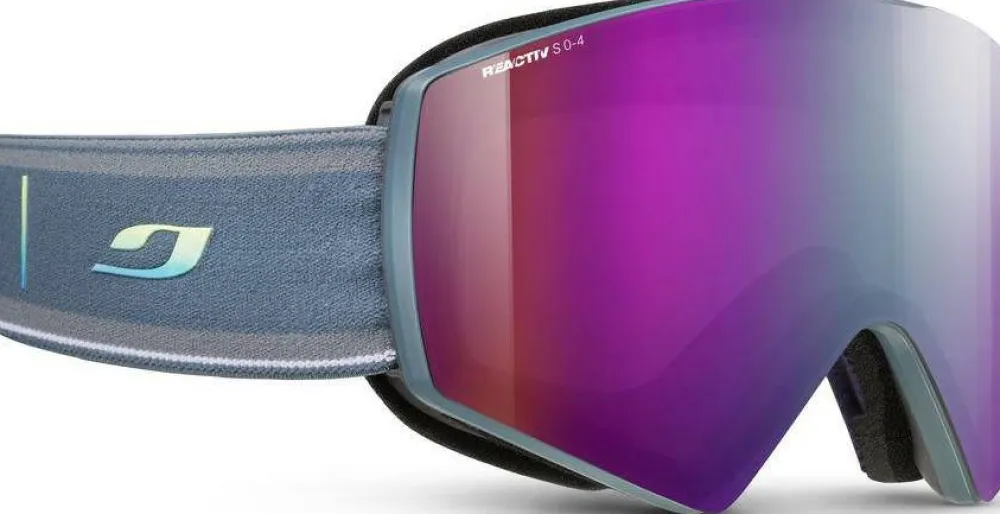 Julbo Razor Edge Reactiv 0-4 High Contrast Dark Blue / Blue Gray Sale