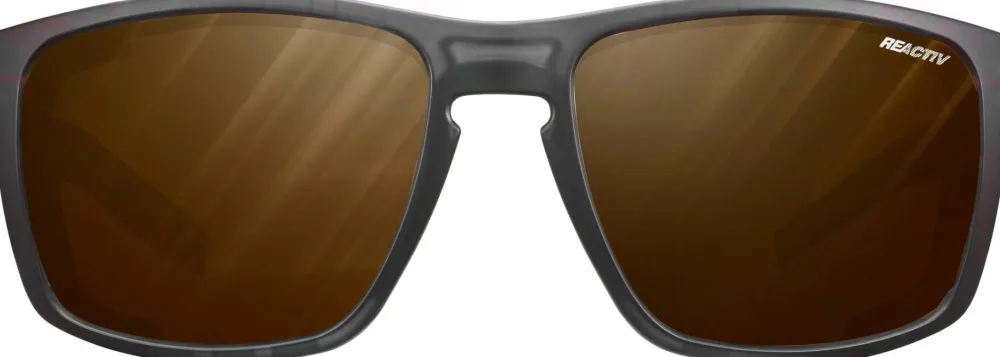 Discount Shield M Reactiv 2-4 Polarized Matt Black/Orange Skidåkning