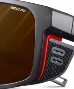 Discount Shield M Reactiv 2-4 Polarized Matt Black/Orange Skidåkning